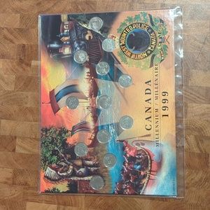 Commemorative Canada Millennium coin set